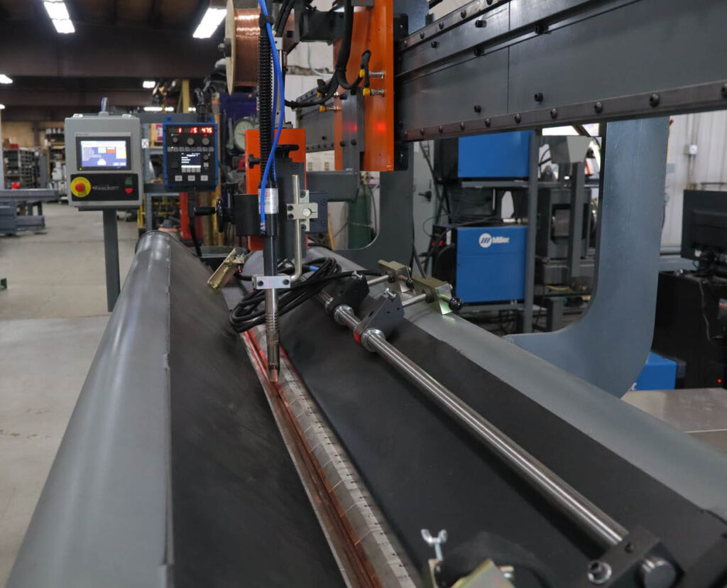 Arc seam welders