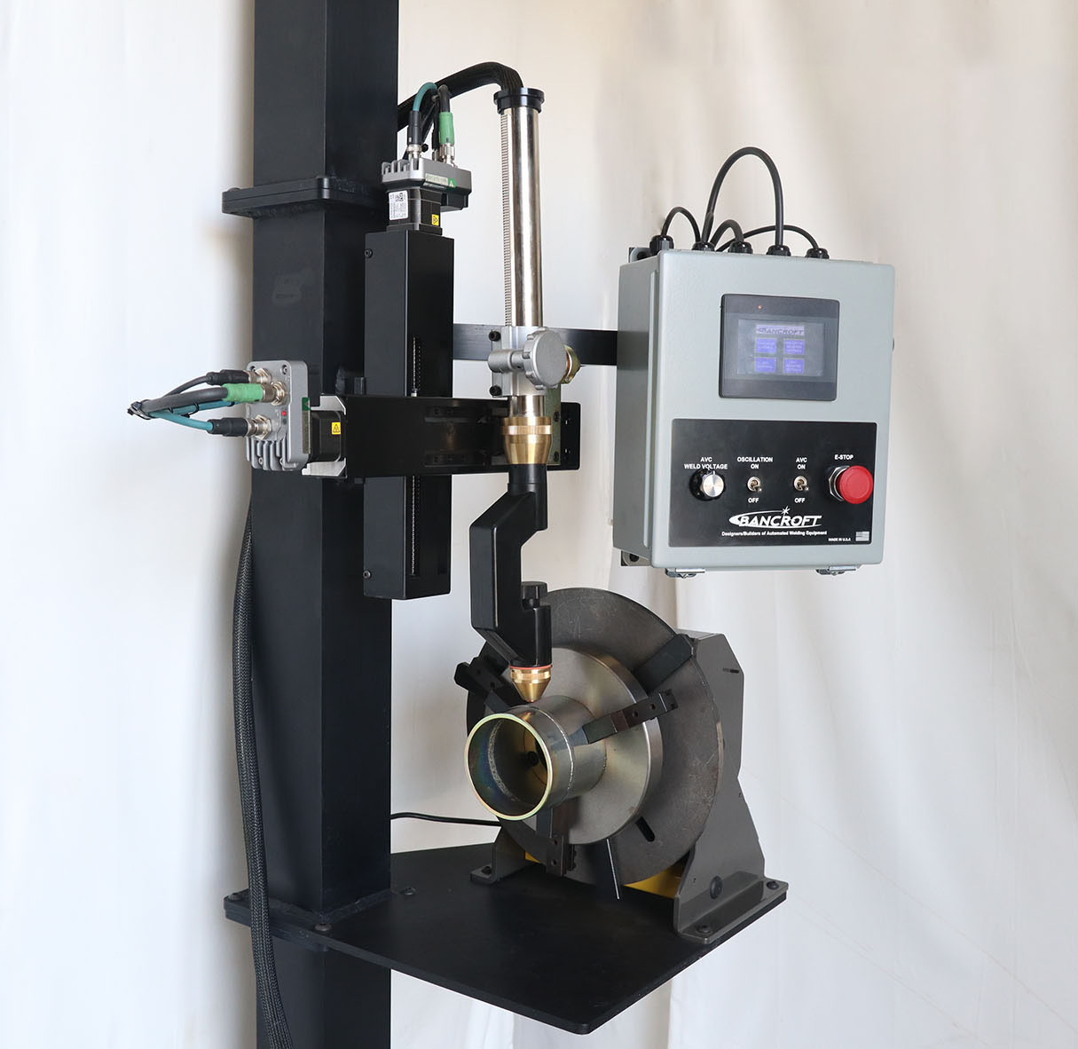 weld lathe laser vision