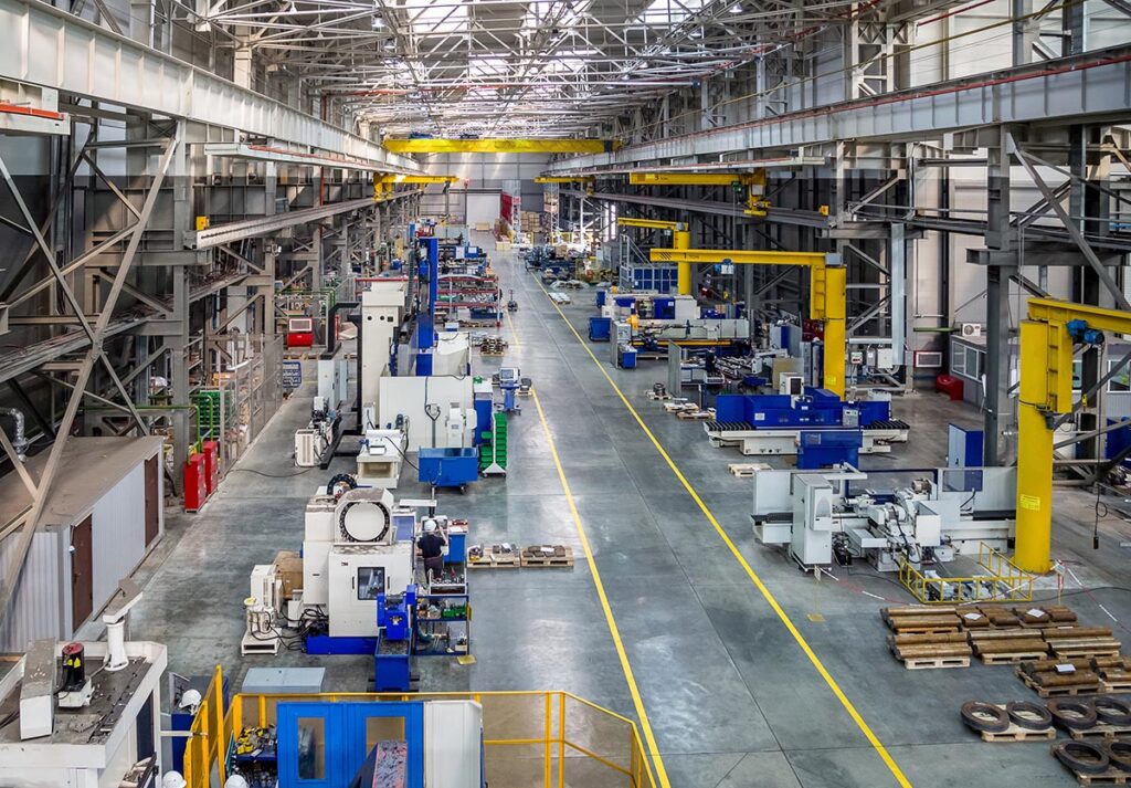 the interior metal manufacturing the view from the top
