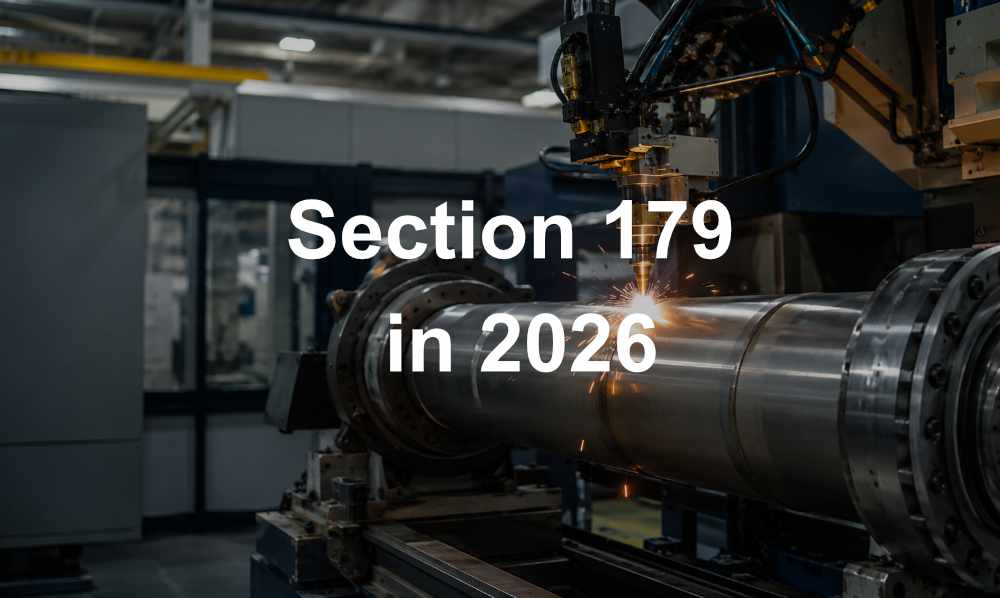 Section 179 in 2026 - welding automation